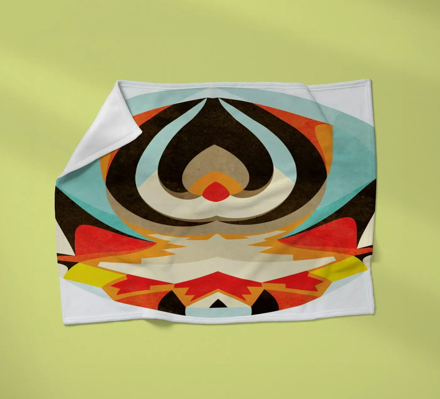 Do Something Anything Fleecedecke von Lines Inside