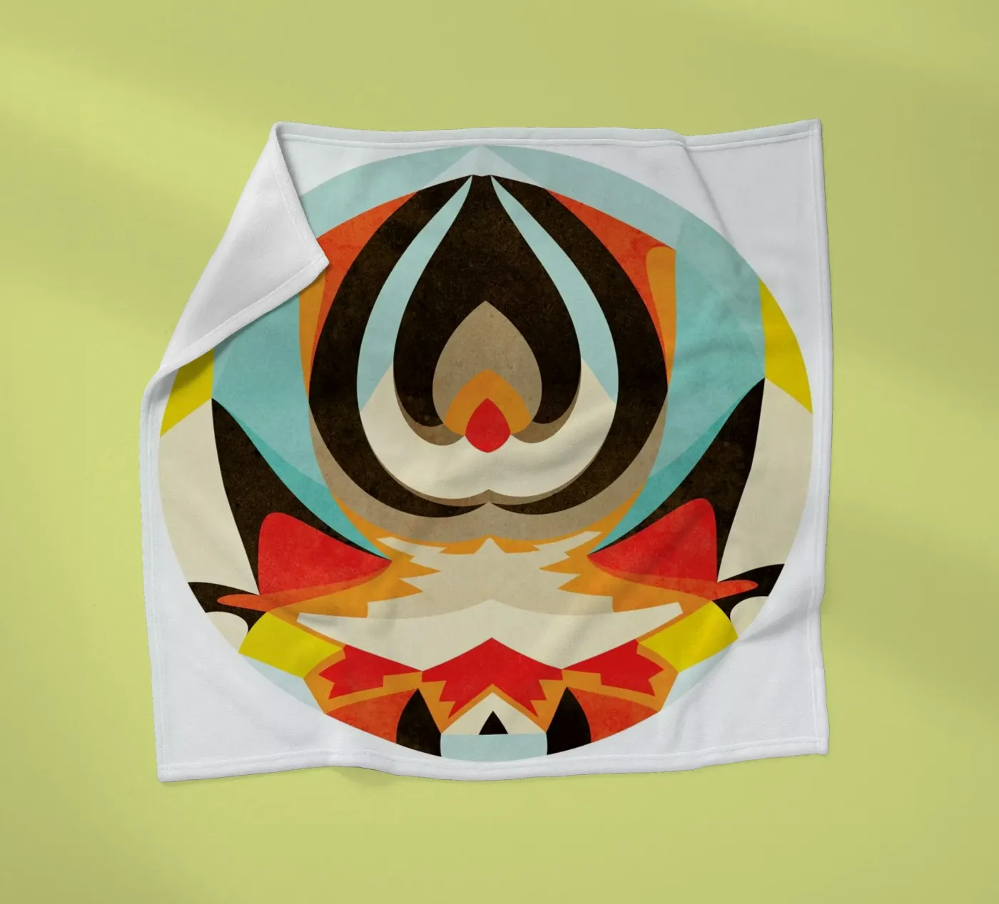 Do Something Anything Fleecedecke von Lines Inside