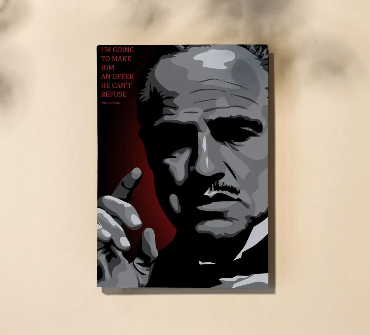 Vito Corleone Quote notebook by nabakumov