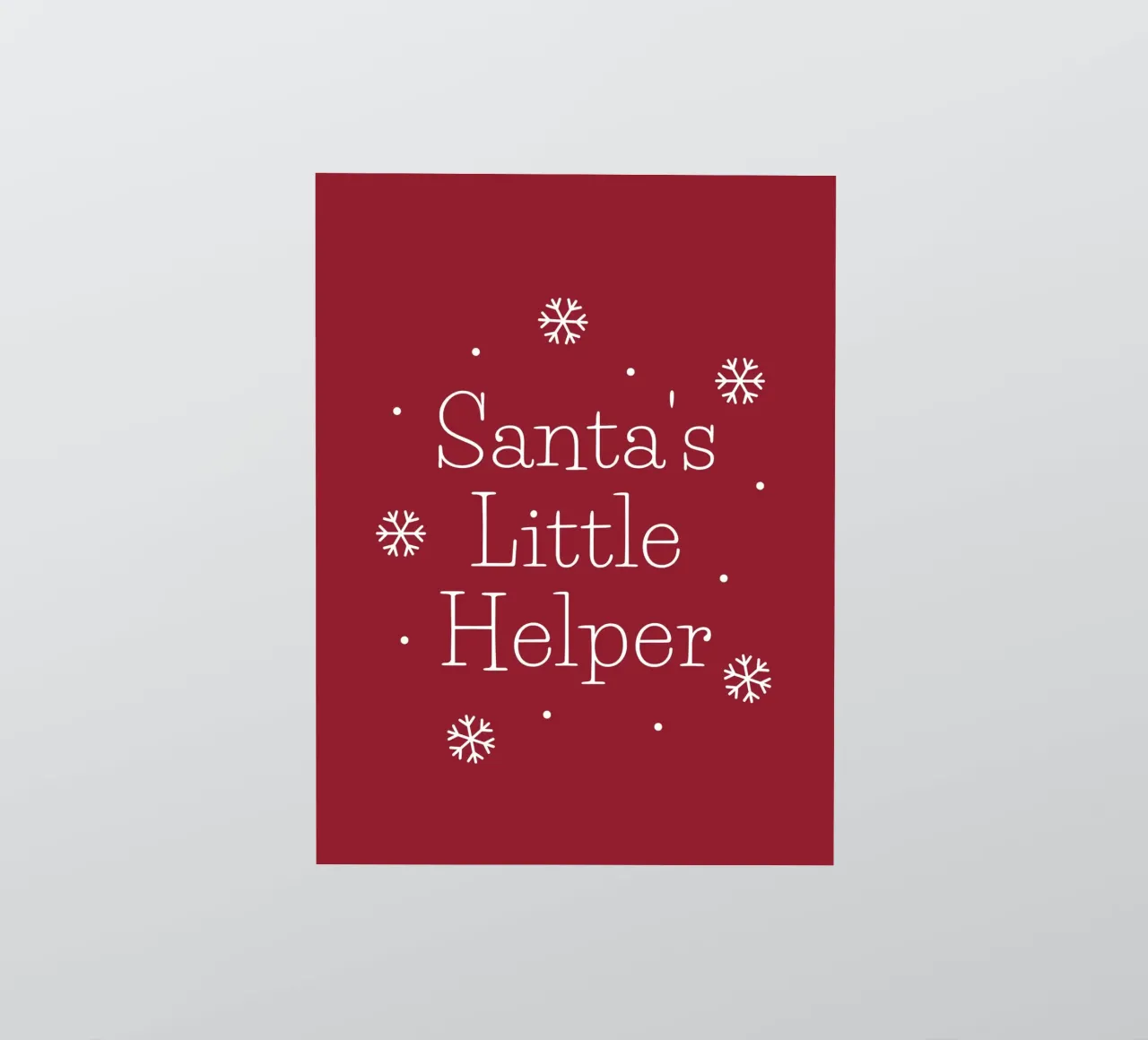 Santa's Helper adesivo da Dreamer10
