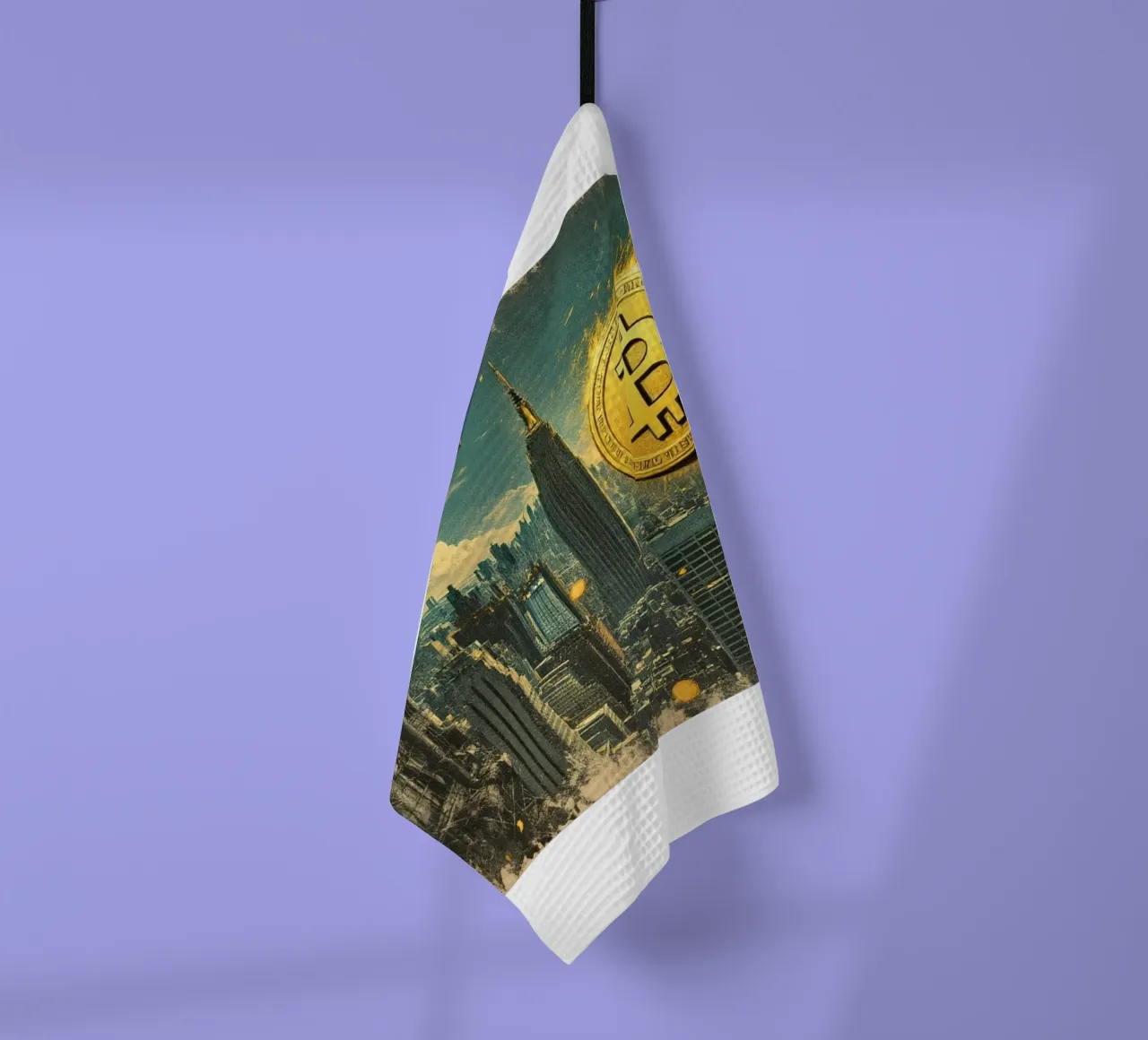 Rise and shine_BTC canovaccio da cucina da Crypto_Jungle