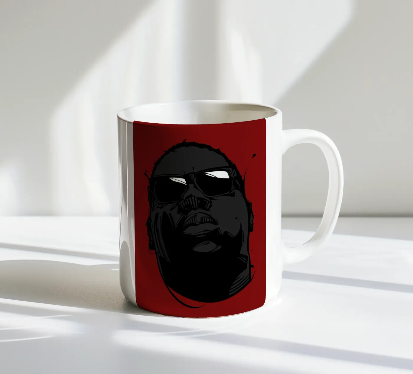 Big ceramic mug by Nabakumovart I