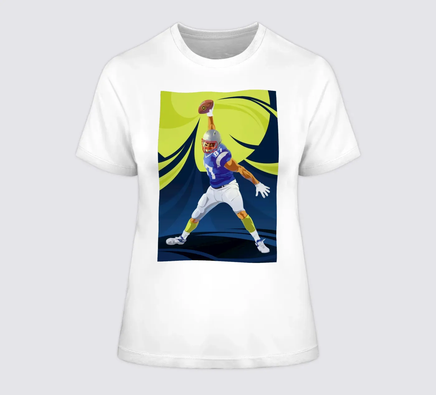 Touchdown t-shirt da donna da nabakumov