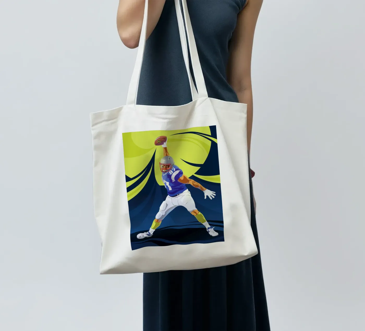Touchdown tote bag by nabakumov