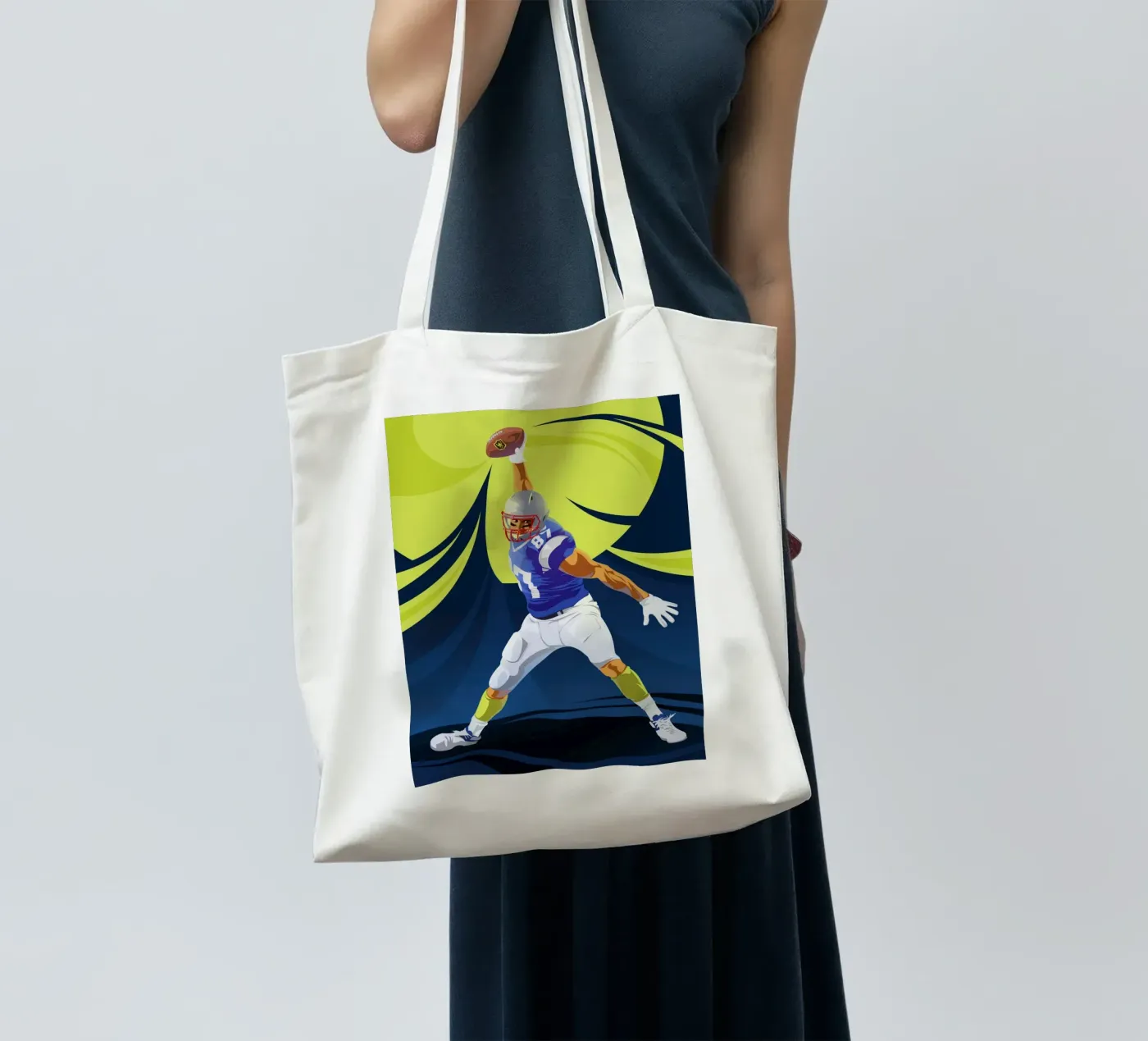 Touchdown tote bag by nabakumov