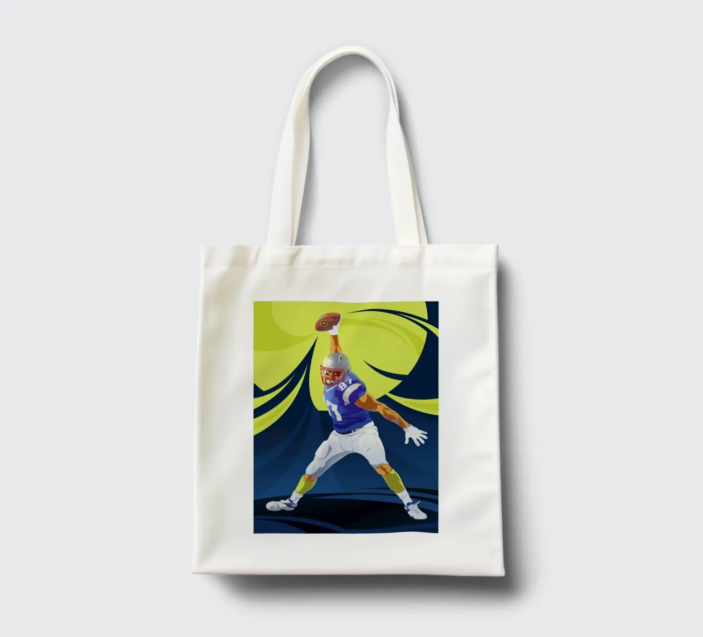 Touchdown tote bag by nabakumov
