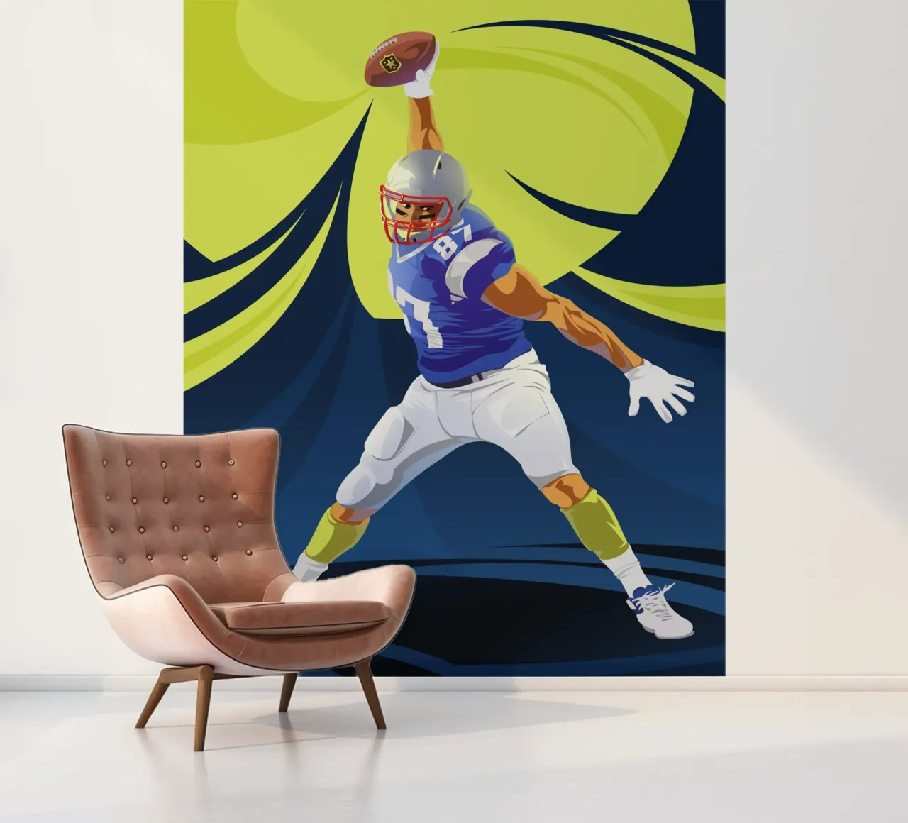 Touchdown fotobehang van nabakumov