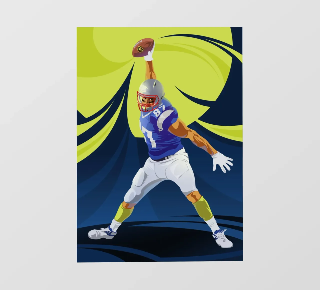 Touchdown fotobehang van nabakumov