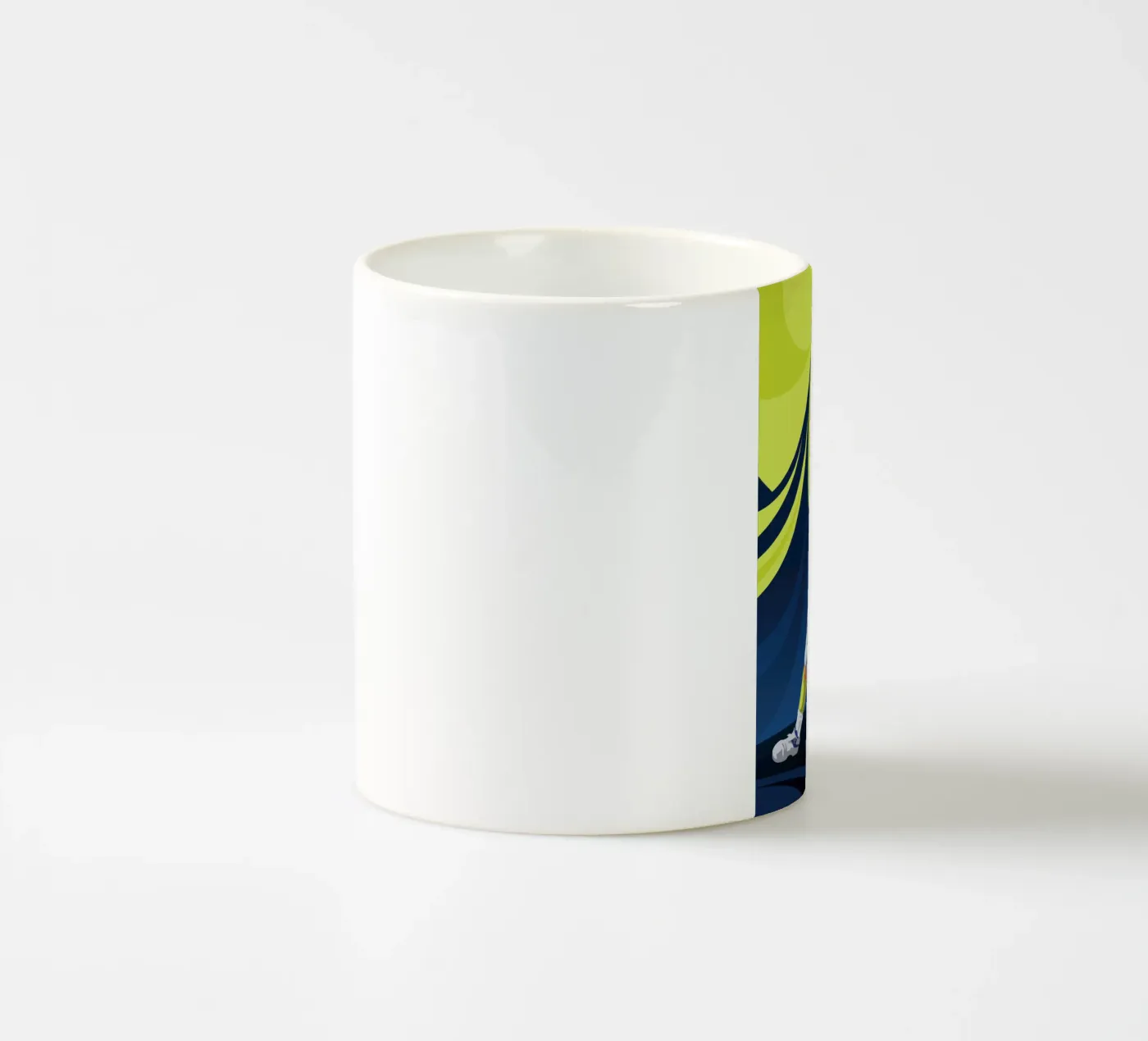 Touchdown ceramic mug by nabakumov