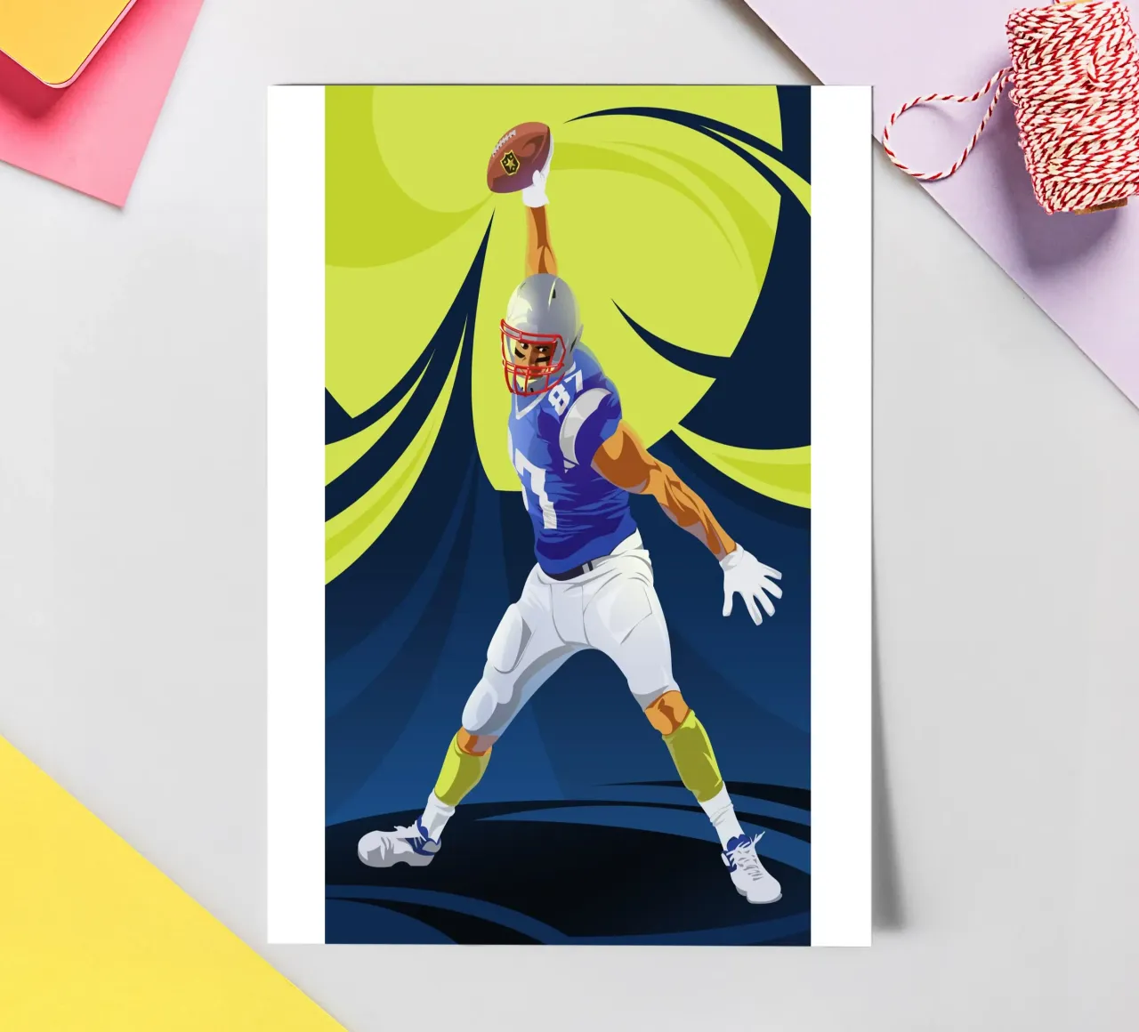 Touchdown sticker sheet by nabakumov