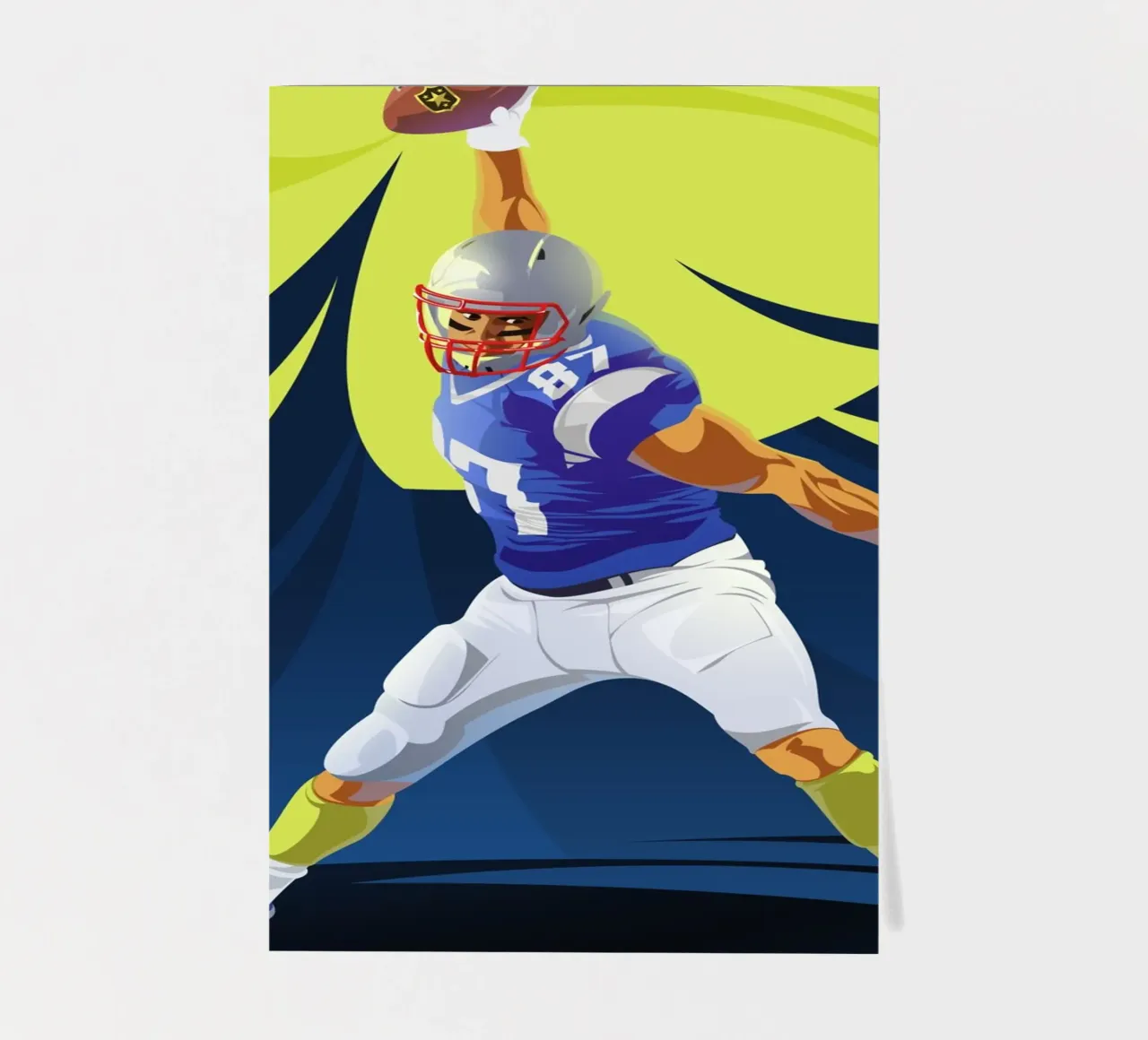 Touchdown sticker sheet by nabakumov