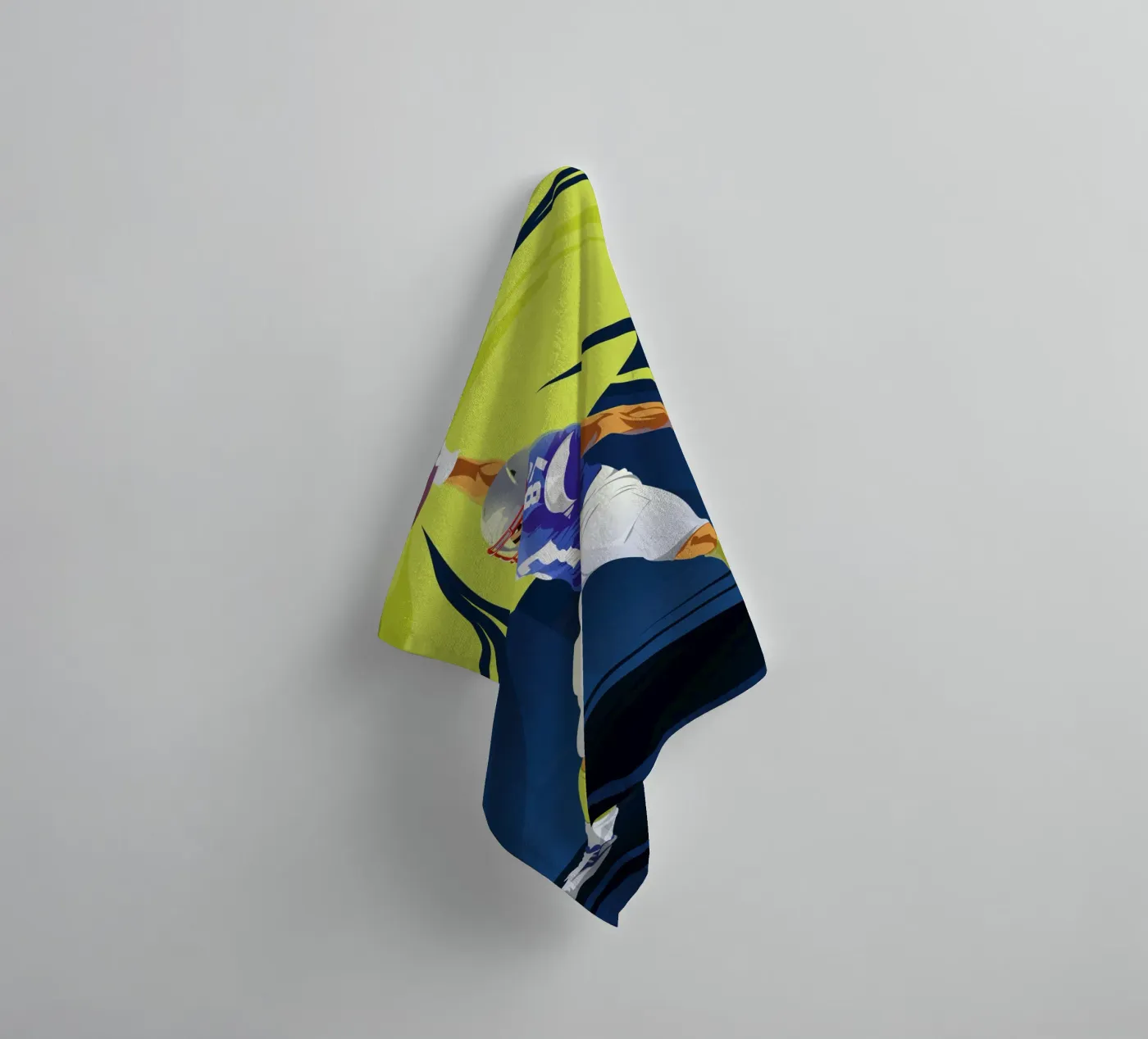 Touchdown badhanddoek van nabakumov
