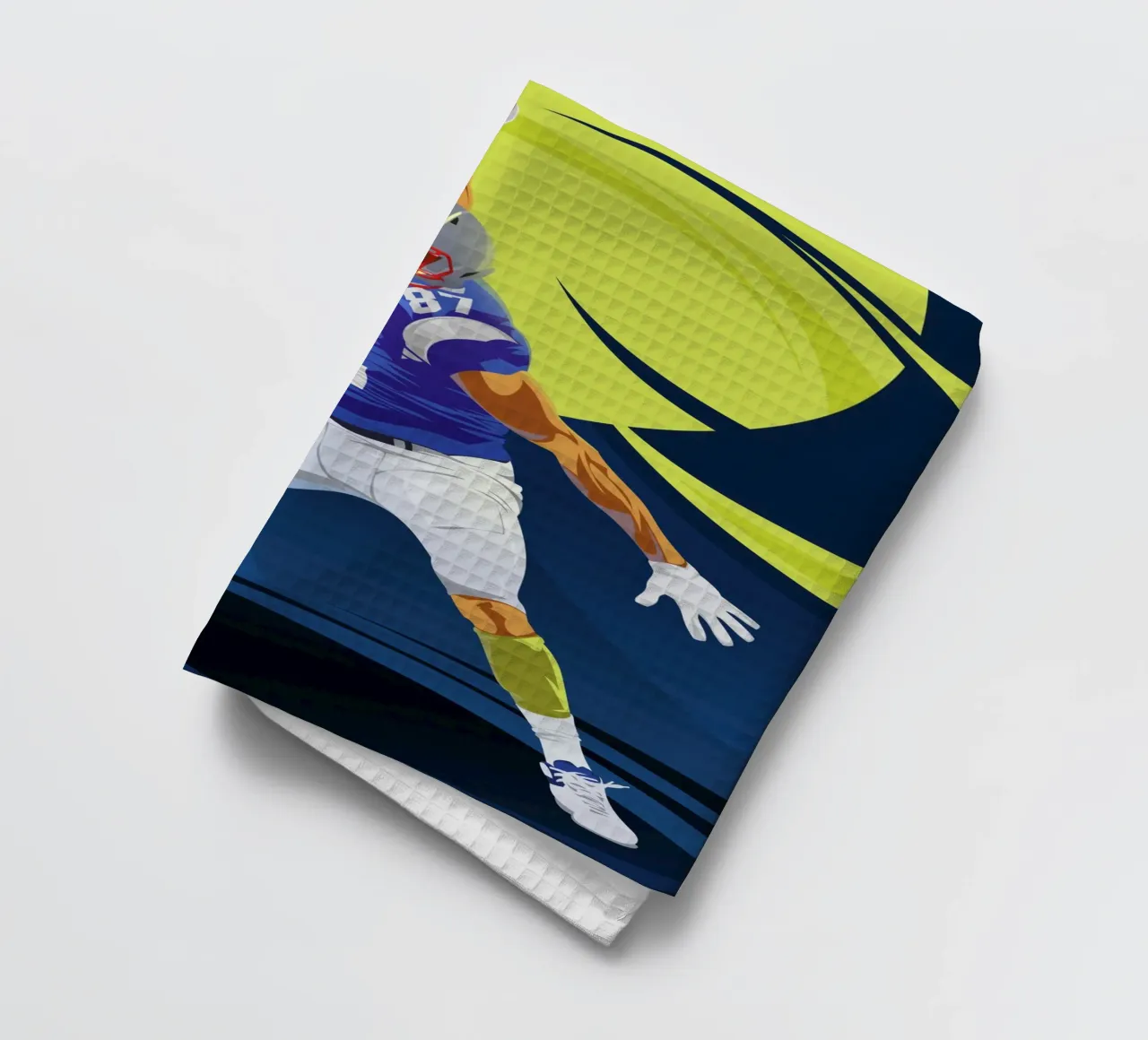 Touchdown tea towel by nabakumov