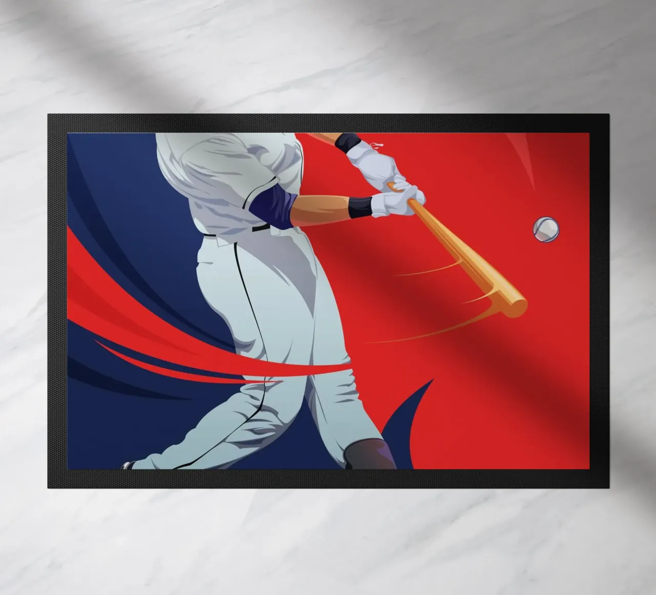 Baseballer deurmat van nabakumov