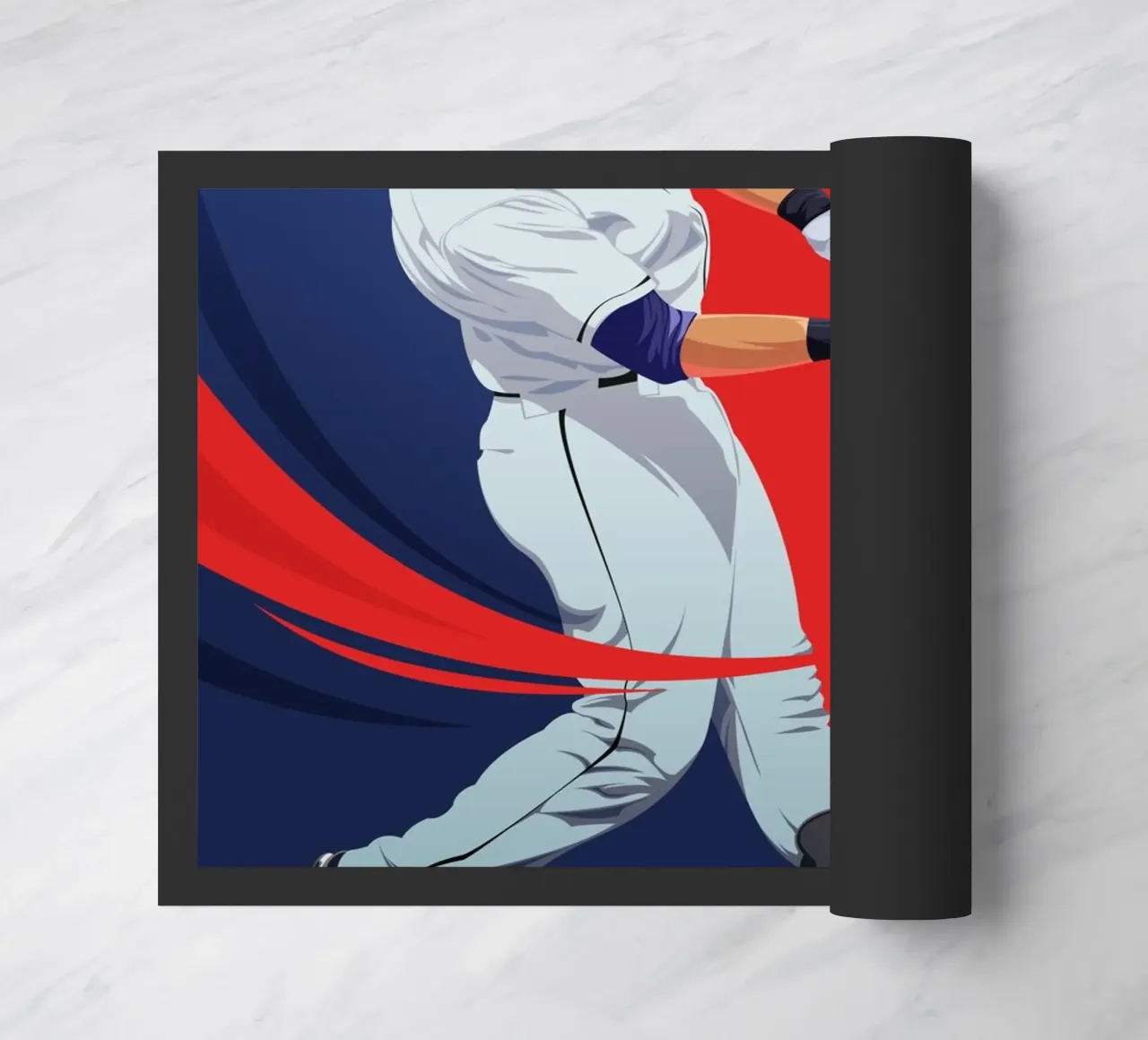 Baseballer deurmat van nabakumov