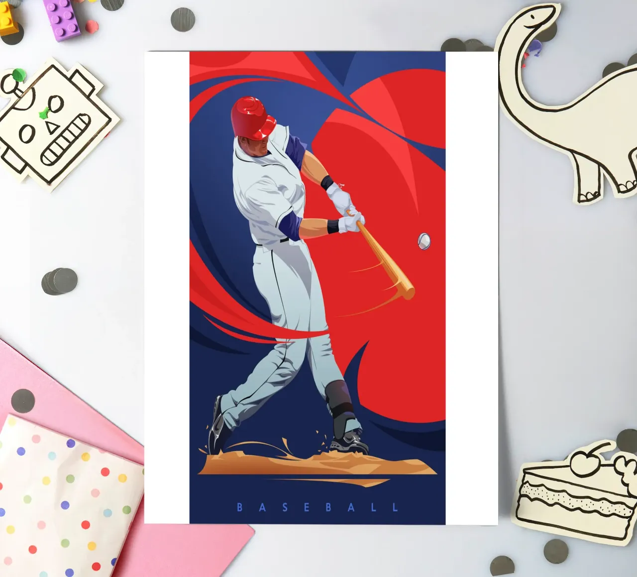 Baseballer sticker sheet by nabakumov