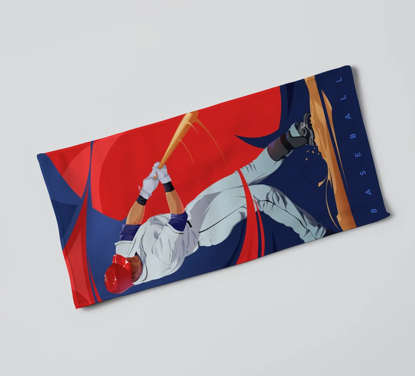 Baseballer badhanddoek van nabakumov