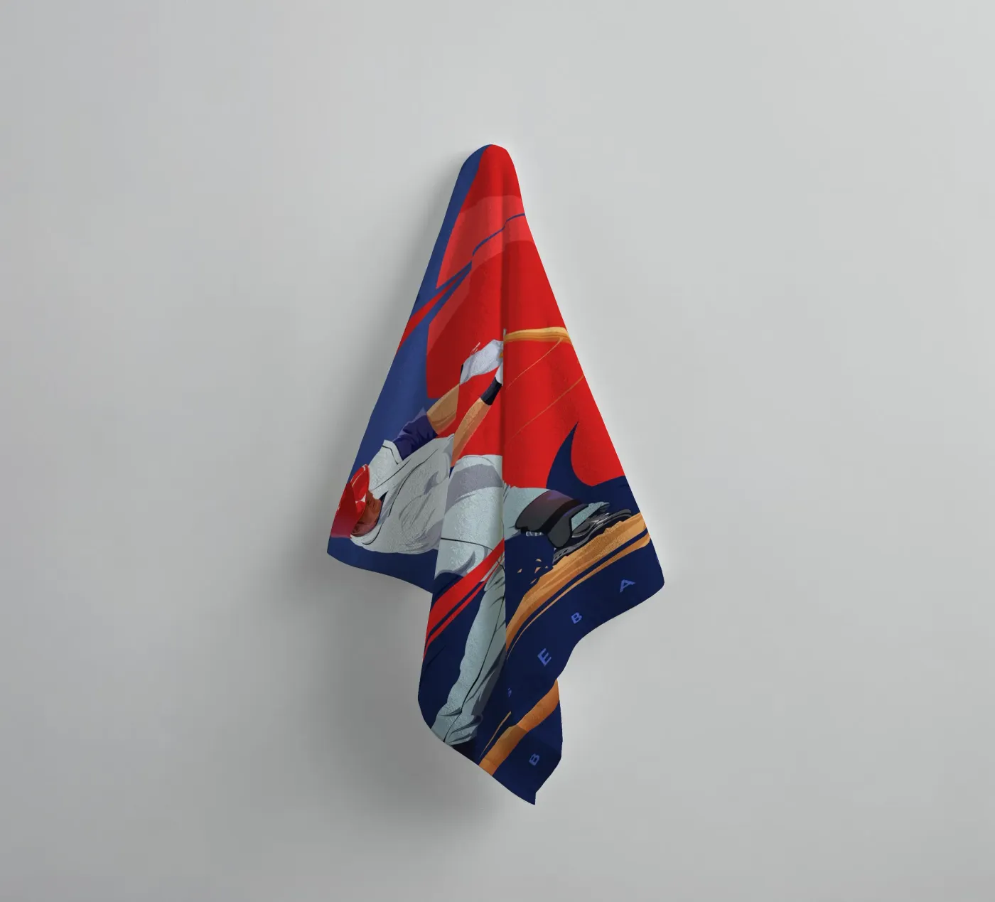 Baseballer badhanddoek van nabakumov