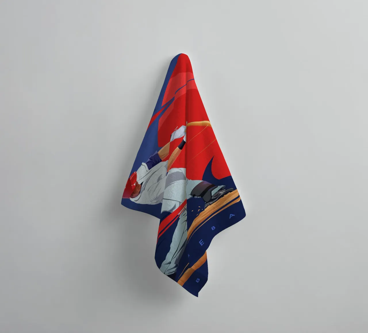 Baseballer towel by nabakumov
