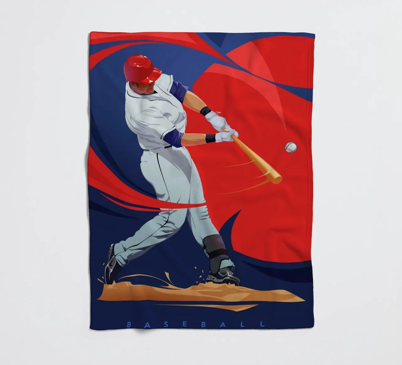 Baseballer coperta in pile da nabakumov