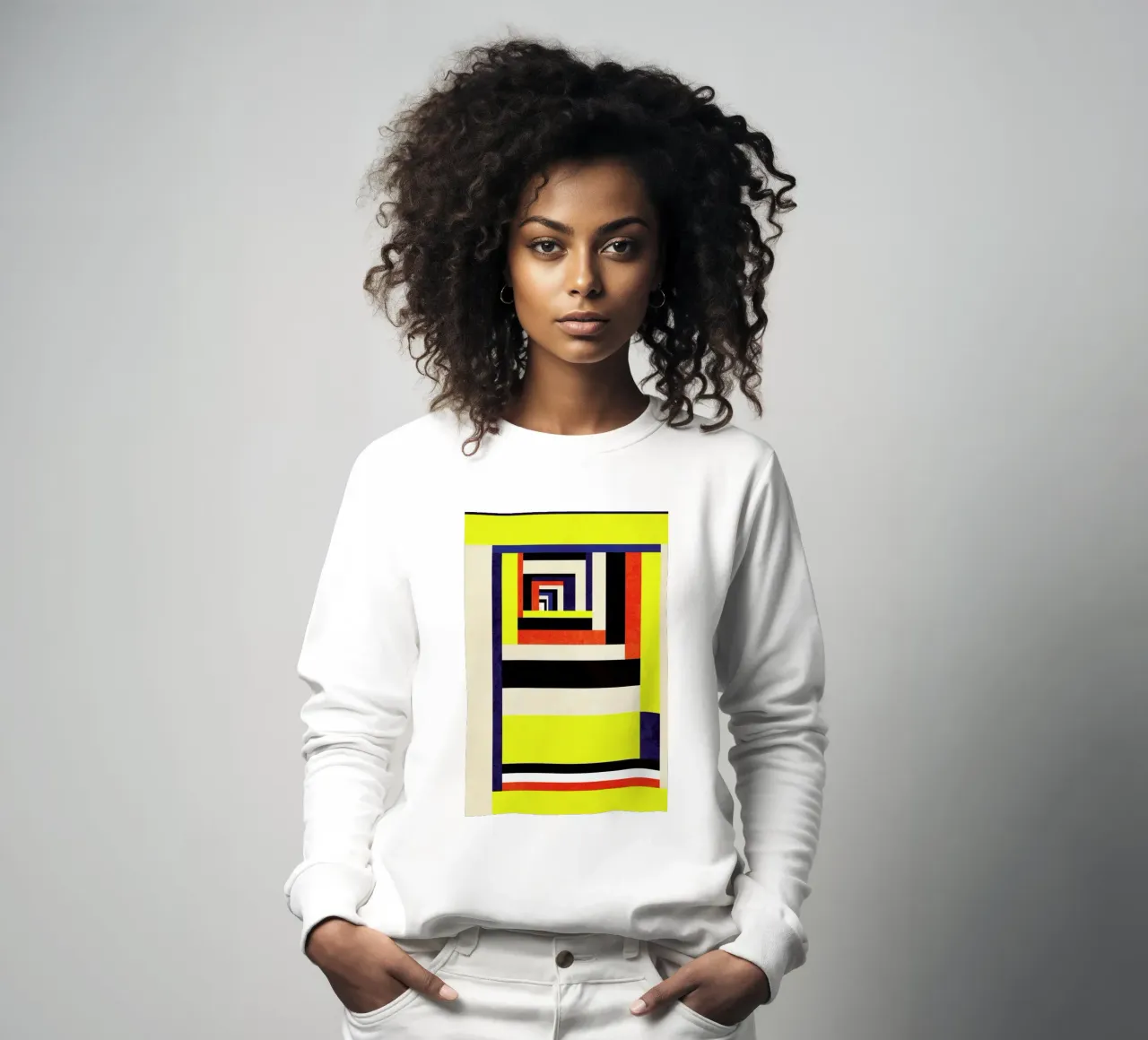 Out sweatshirt van lovely lines
