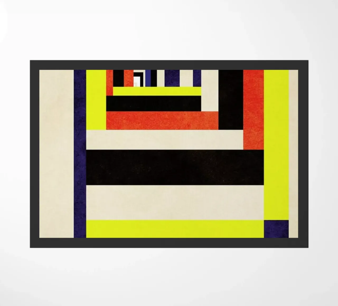 Out deurmat van Abstract 888