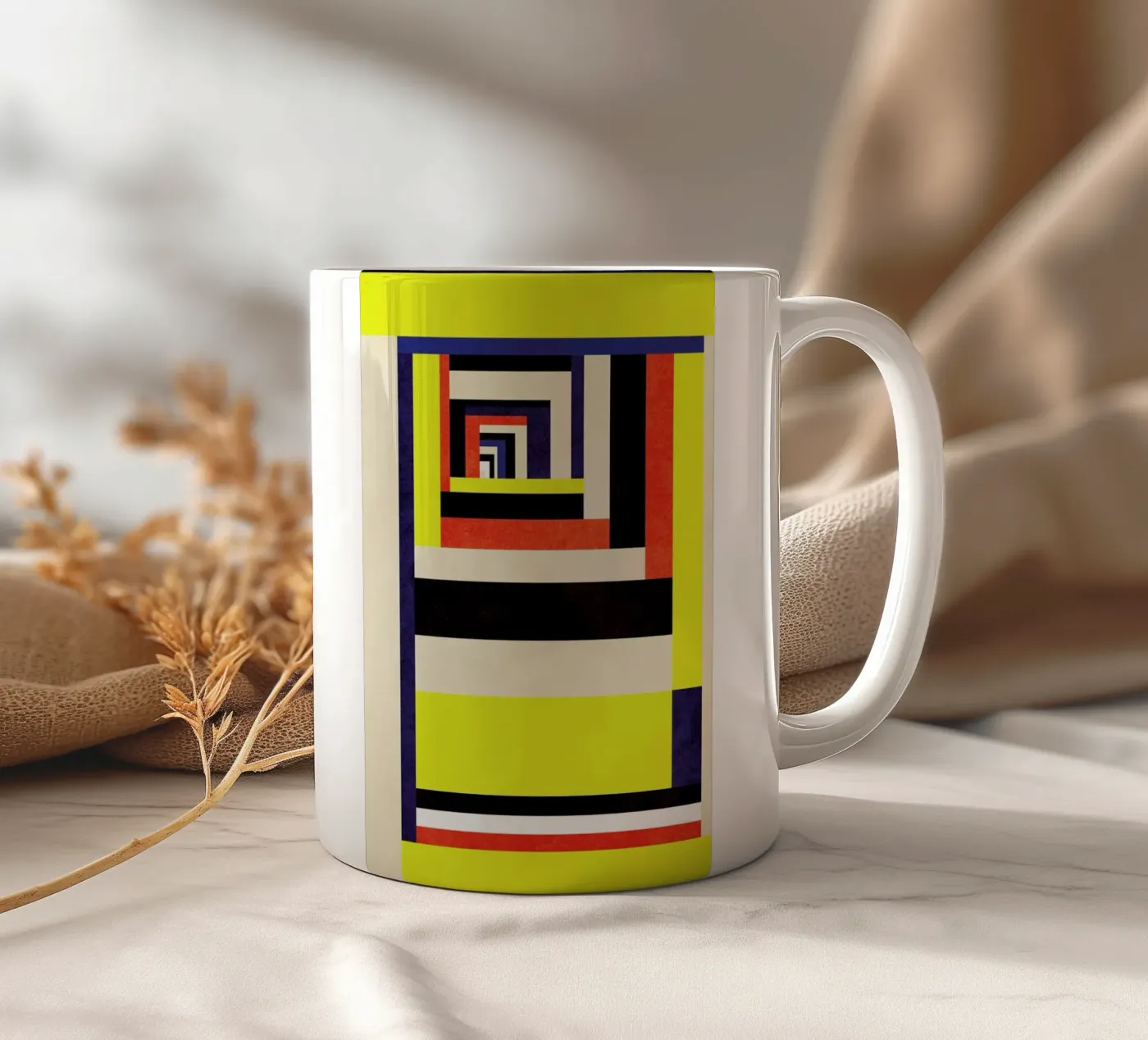 Out ceramic mug by Lines Inside