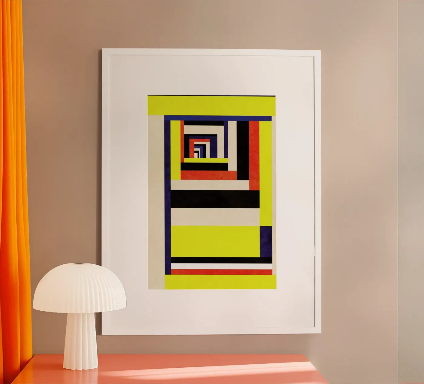 Out poster by Lines Inside