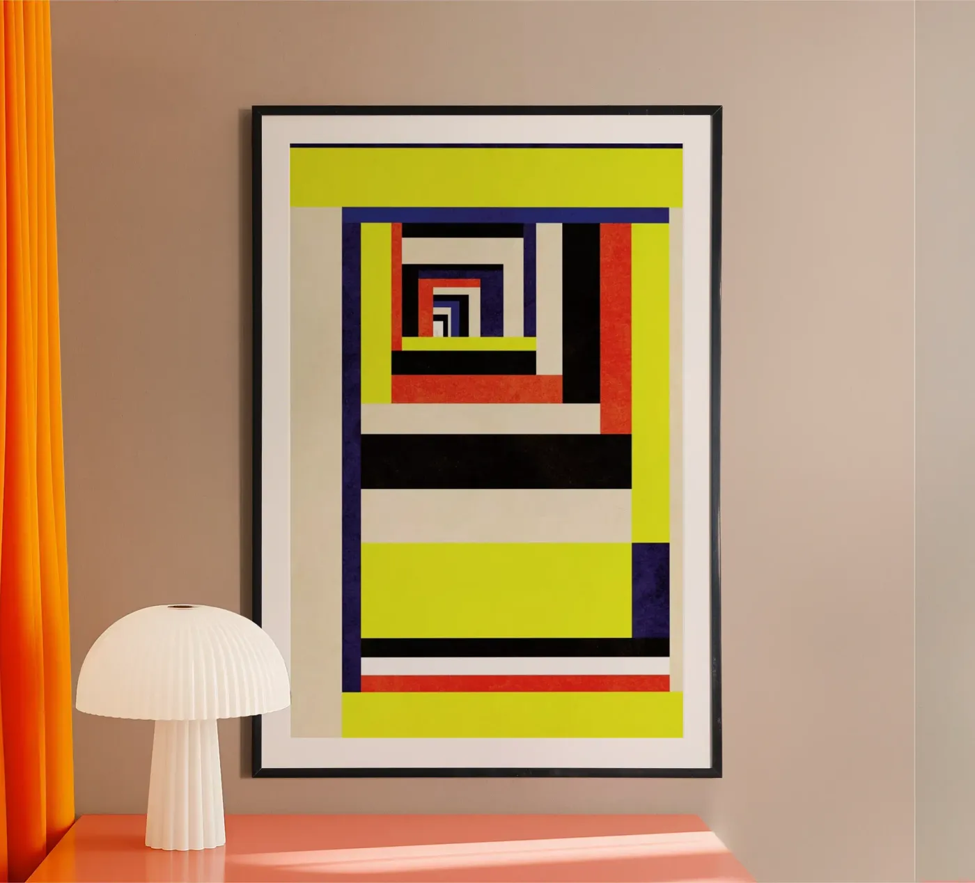 Out poster by Lines Inside