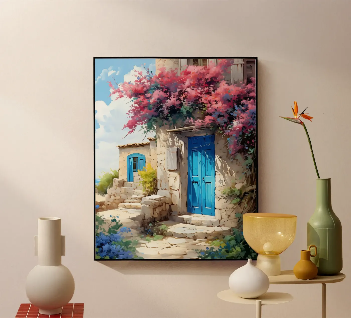 Blue Door plexiglass da Artsy Bessy