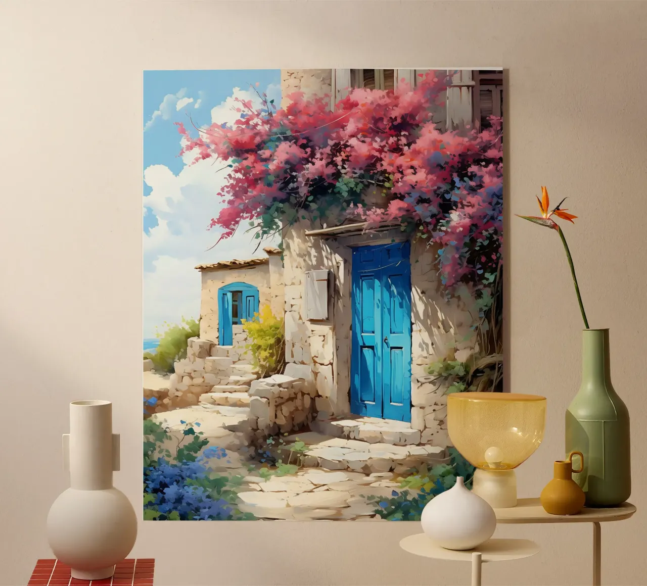 Blue Door plexiglass da Artsy Bessy