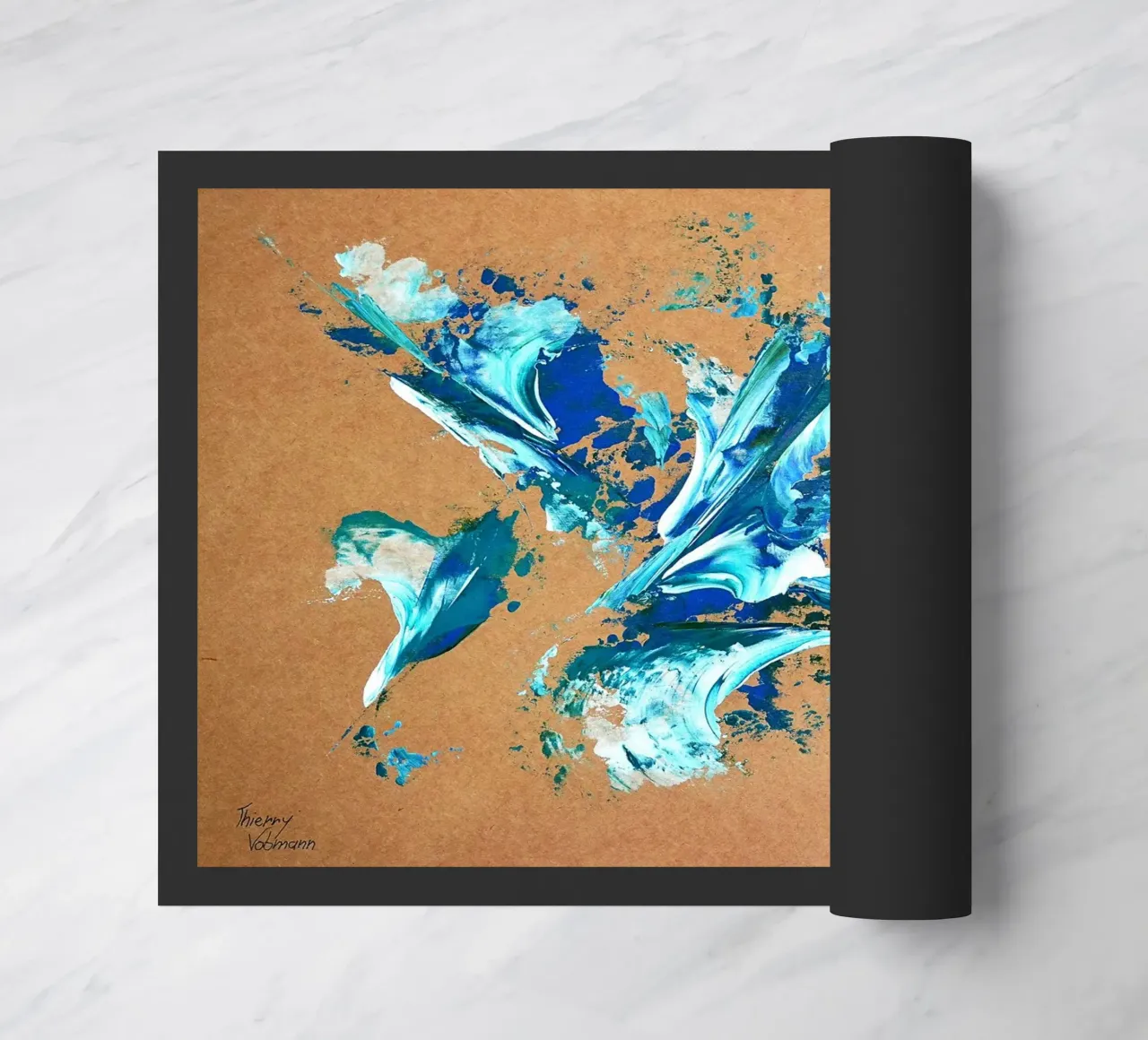NATURAL STYLE 11 zerbino da Thierry Vobmann Abstract painting