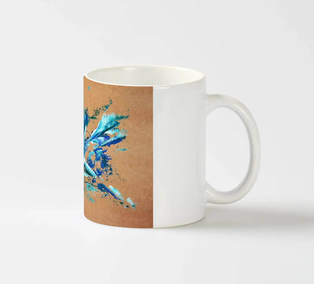 NATURAL STYLE 11 tazza in ceramica da Thierry Vobmann Abstract painting
