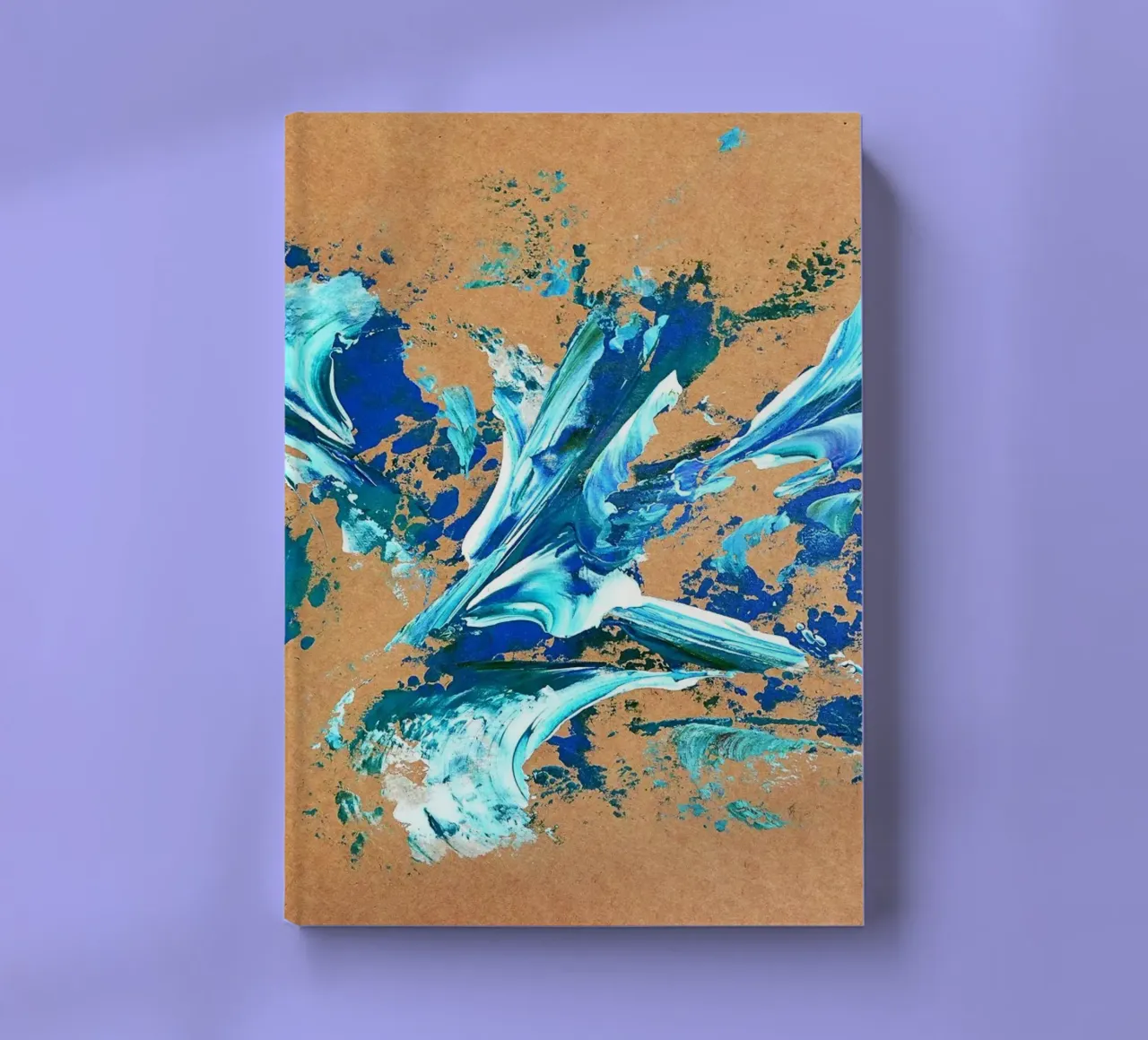 NATURAL STYLE 11 notebook by Thierry Vobmann Abstract painting