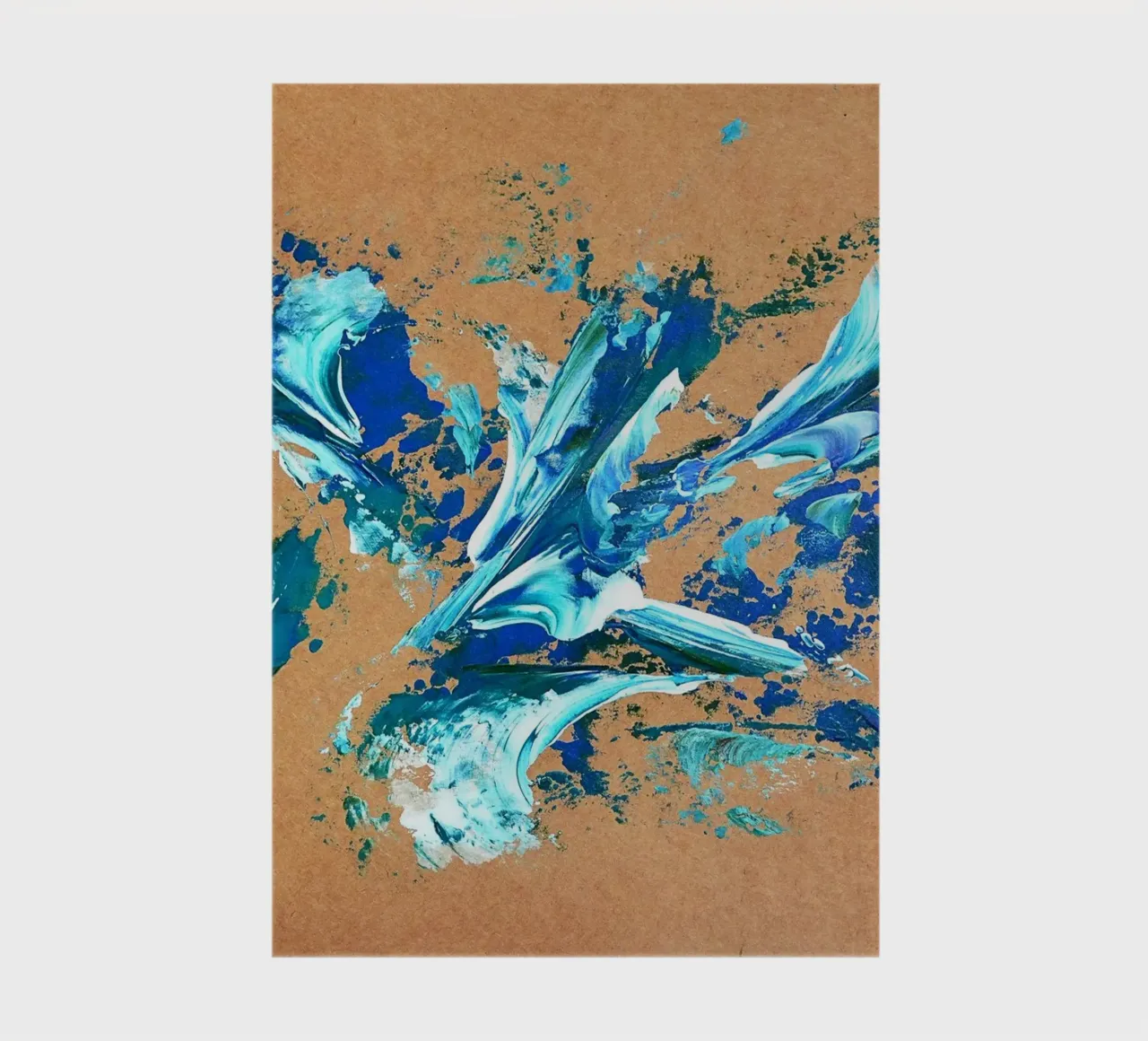 NATURAL STYLE 11 notebook by Thierry Vobmann Abstract painting