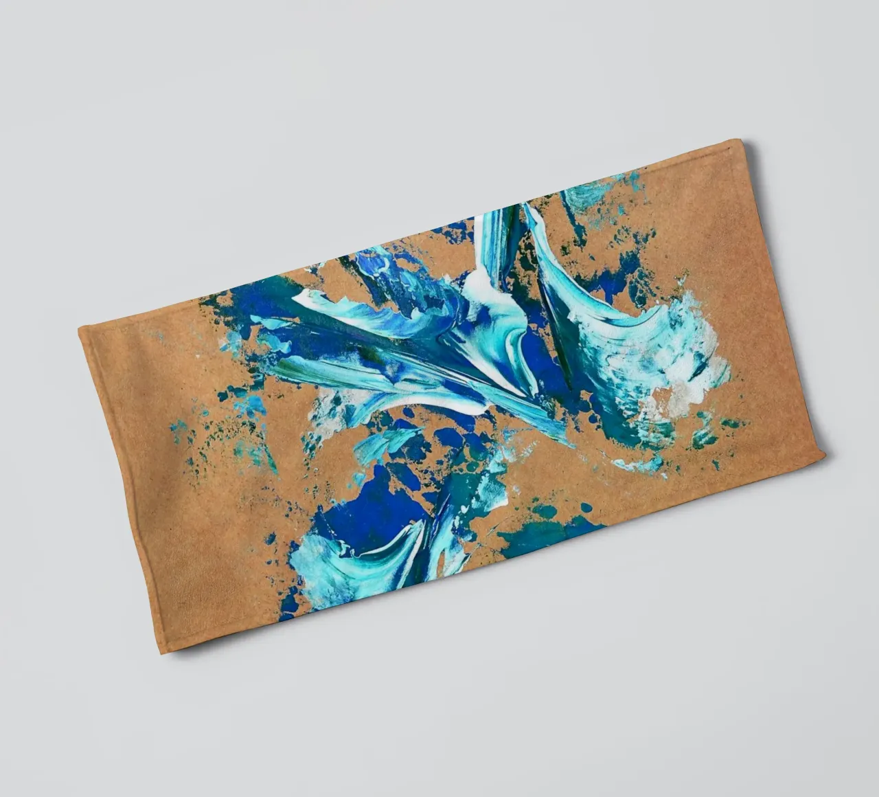 NATURAL STYLE 11 asciugamano da bagno da Thierry Vobmann Abstract painting