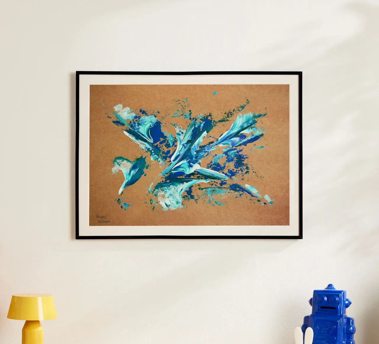 NATURAL STYLE 11 carta hahnemühle da Thierry Vobmann Abstract painting
