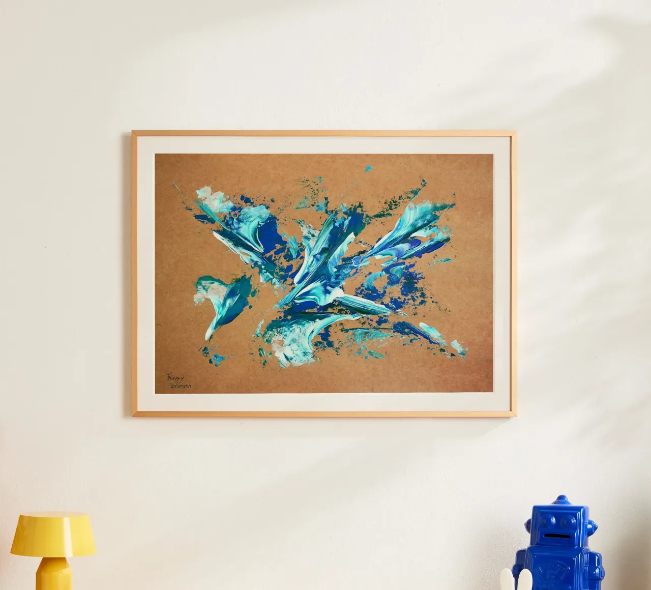 NATURAL STYLE 11 carta hahnemühle da Thierry Vobmann Abstract painting