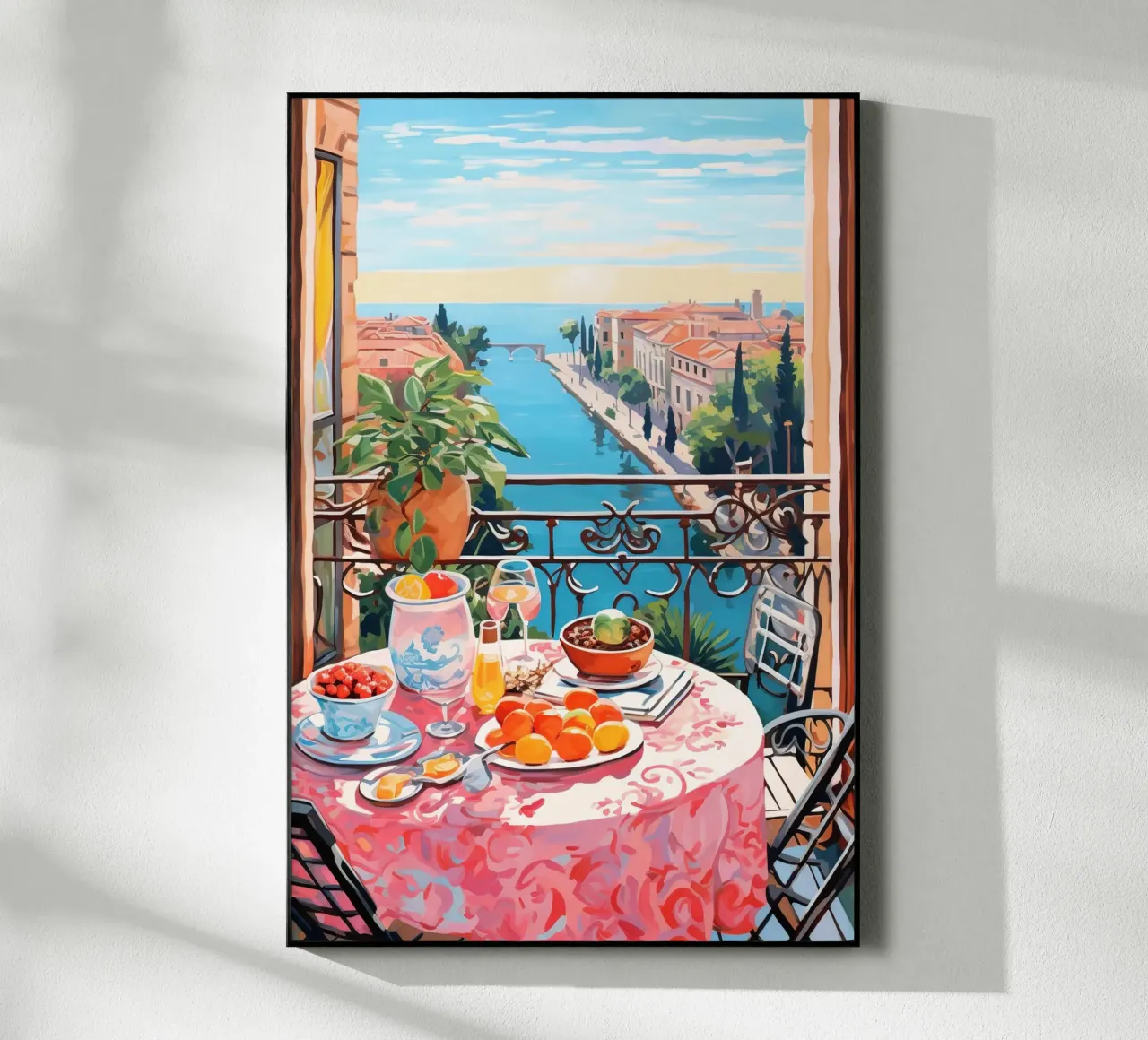 Breakfast Balcony plexiglass da Artsy Bessy