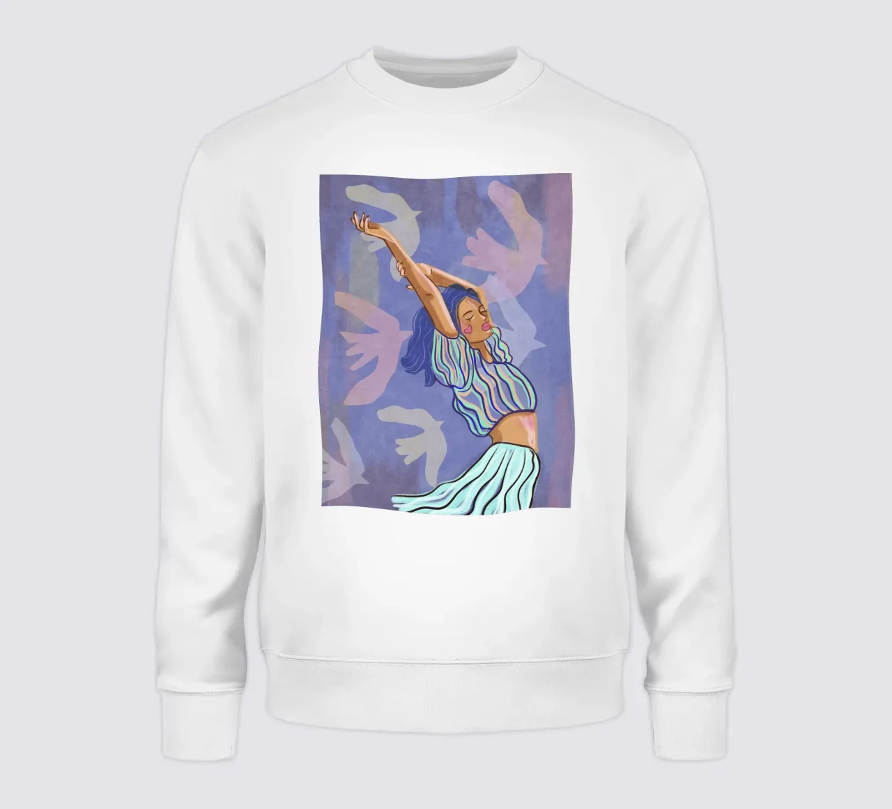 But darling, what if you fly? felpa da Illustration Raissa Oltmanns