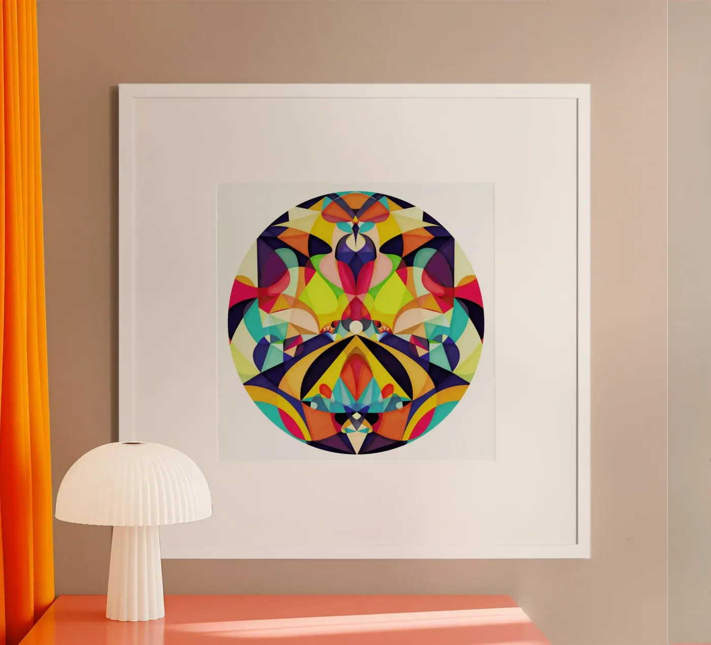 Poetry Geometry poster da Abstract Joy