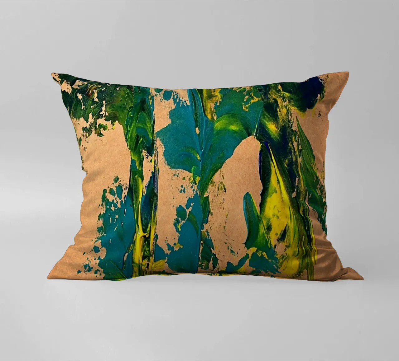 NATURAL STYLE 12 cuscino da Thierry Vobmann Abstract painting