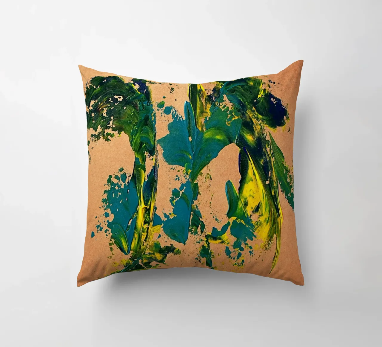 NATURAL STYLE 12 cuscino da Thierry Vobmann Abstract painting