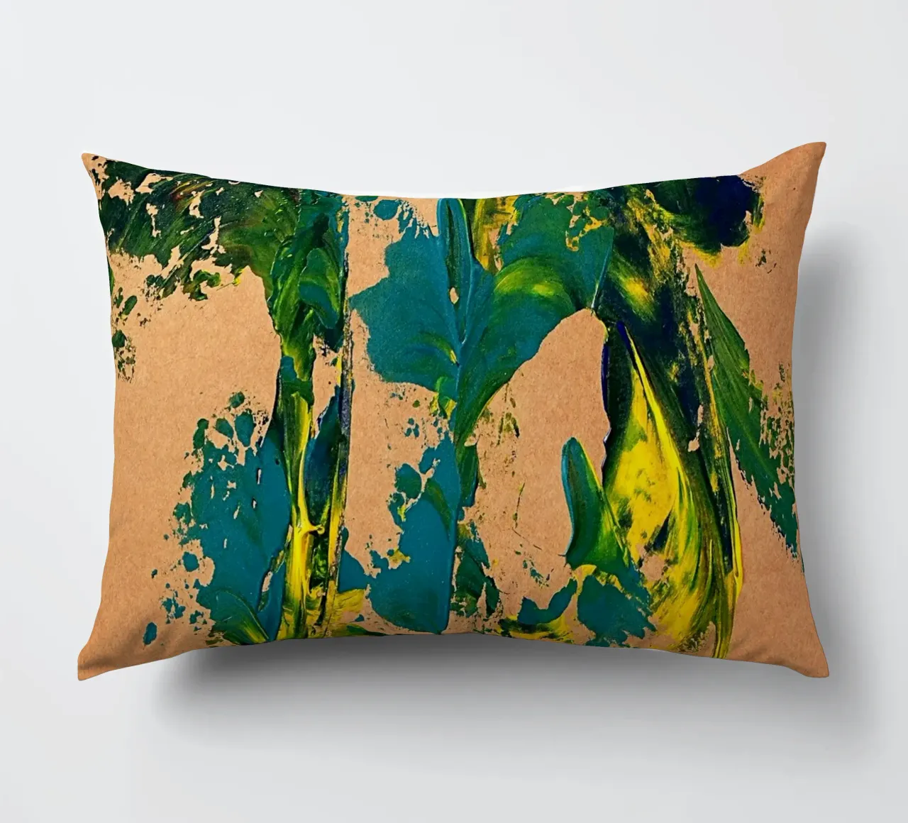 NATURAL STYLE 12 cuscino da Thierry Vobmann Abstract painting