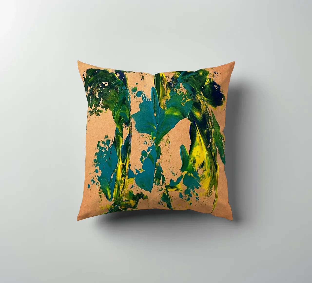 NATURAL STYLE 12 cuscino da Thierry Vobmann Abstract painting