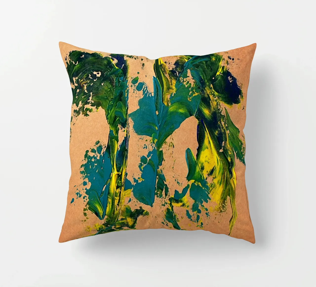 NATURAL STYLE 12 cuscino da Thierry Vobmann Abstract painting