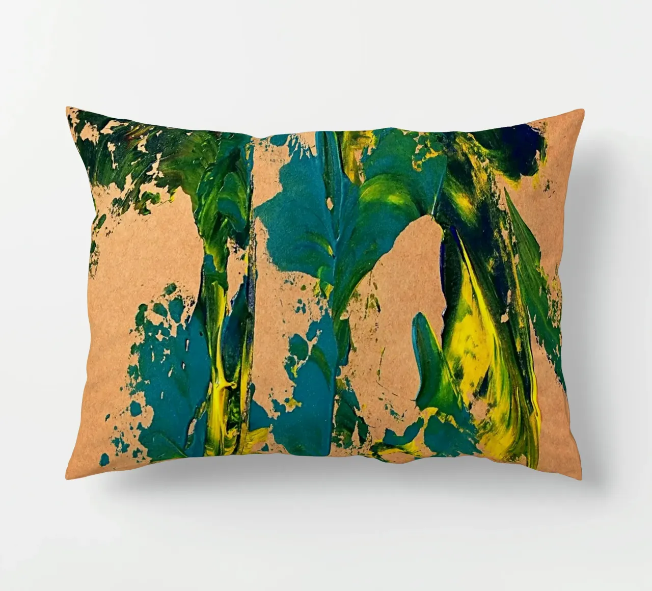 NATURAL STYLE 12 cuscino da Thierry Vobmann Abstract painting