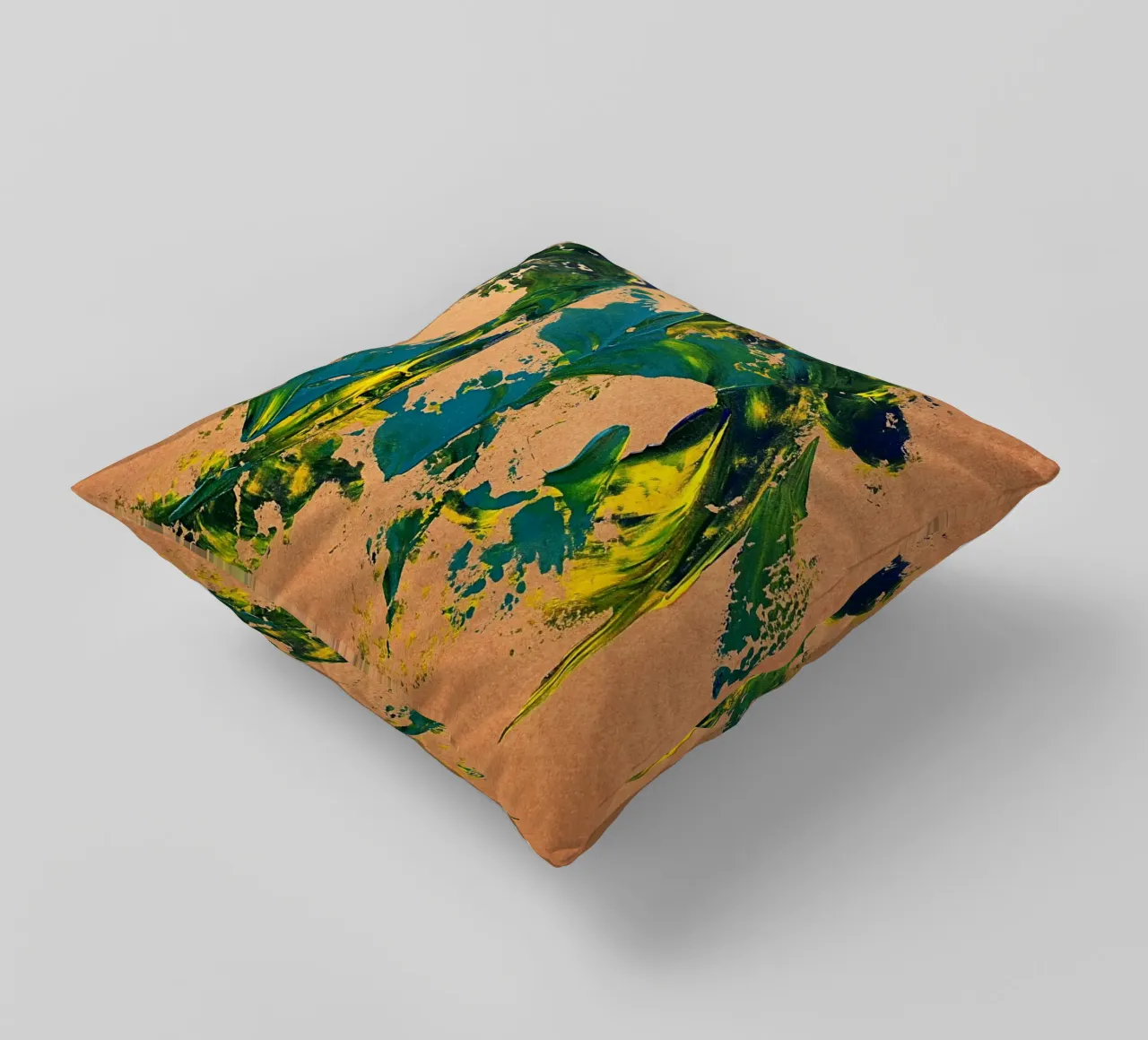 NATURAL STYLE 12 cuscino da Thierry Vobmann Abstract painting