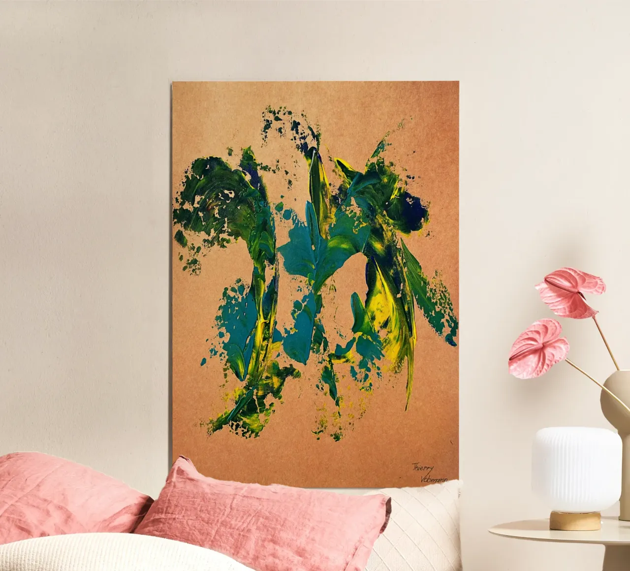 NATURAL STYLE 12 poster da Thierry Vobmann Abstract painting