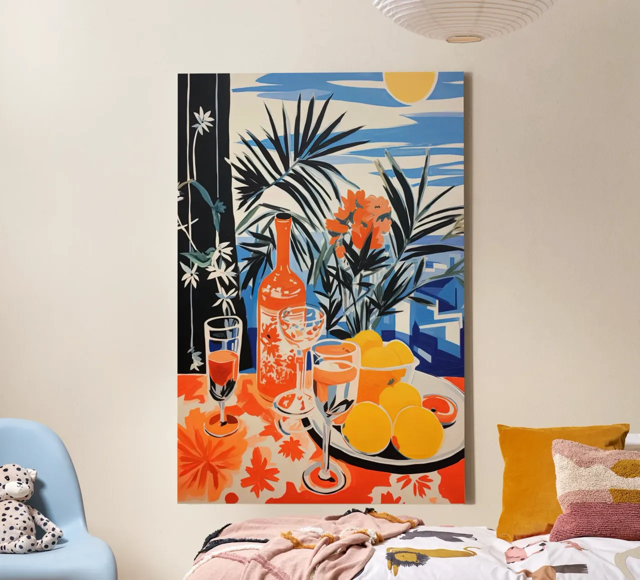 Summer Flavor canvas by Artsy Bessy